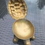 Brass turtle with lid, trinket or jewellery box, D18 post 7e Image 3