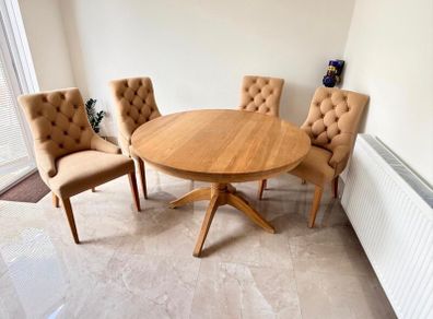 Neptune tables and chair