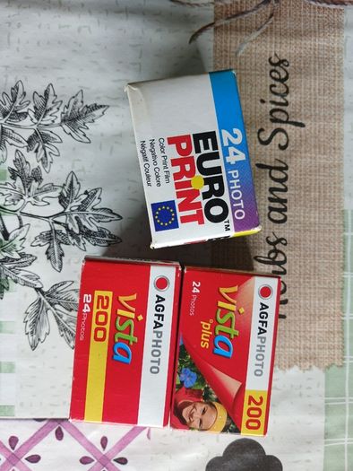 3 x rolls 35mm colour negative film