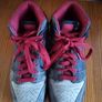 Nike high tops, dunk style grey red 4 36.5 Image 3