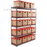 Rivet Industrial Shelving 1830x1500x400 200kg per shelf Image 5
