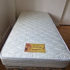 Single bed (new mattress)