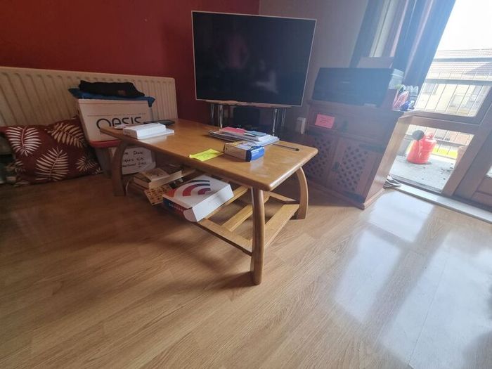 Solid Oak Coffee Table Excellent Condition