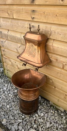Antique French Copper Water Fountain