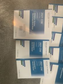 CFA Level 2 Kaplan Book Sets