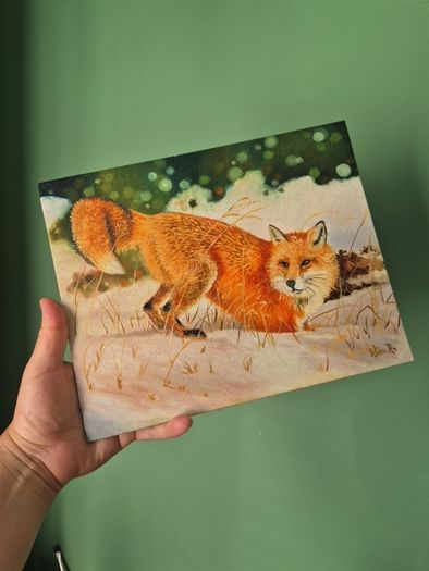 The mouse that got away | oil on canvas panel