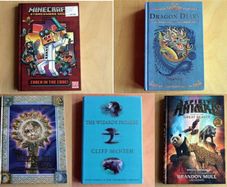 Children's fantasy books (hardbacks)
