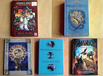 Children's fantasy books (hardbacks)
