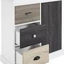Mercer Storage Bookcase White - 9634096uk Image 5