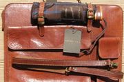 The Bridge Leather Briefcase