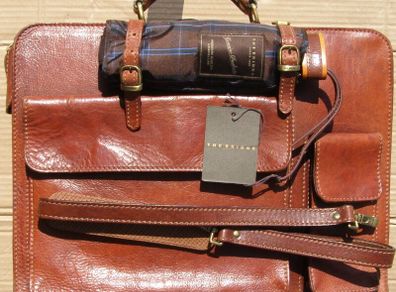 The Bridge Leather Briefcase