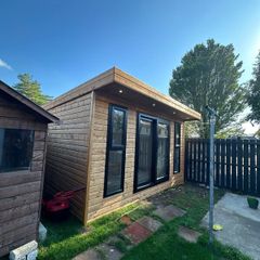 Timber garden room