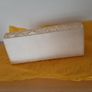 Yellow Gold Beaded evening clutch bag, brand new Image 2