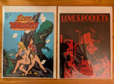 Love and Rockets (First Series) - Issue #2 & #24  - Key Issues RARE