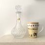 Vintage French Crystal Decanteur 1980s Image 3