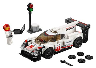 Lego Speed Champions 75887: Porsche 919 Hybrid (2018) 100% Complete (NO BOX)
