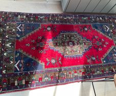 Hand knotted Turkish rug