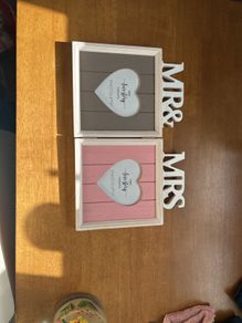 Gift for Newly Weds Mr & Mrs
