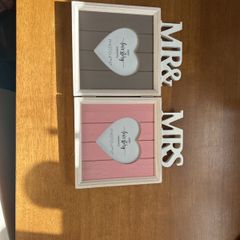 Gift for Newly Weds Mr & Mrs