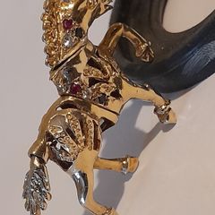 9ct gold horse 375 hallmarked