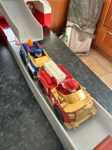 paw patrol toy car race track