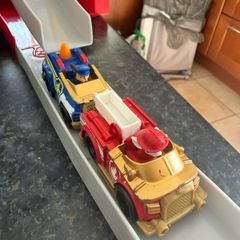 paw patrol toy car race track