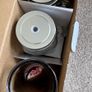 Brand new Glass Carafe/Pitcher/Jug with 4 drinking jars by ALPINA Image 7