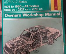 Haynes car manuals. Opel Corsa and Vectra, Volvo, Skoda and Bmw.