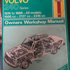 Haynes car manuals. Opel Corsa and Vectra, Volvo, Skoda and Bmw.