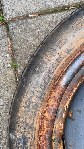 Mirage colt asti gsr mivec spare wheel jap