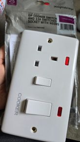 Brand new cooker switch with neons