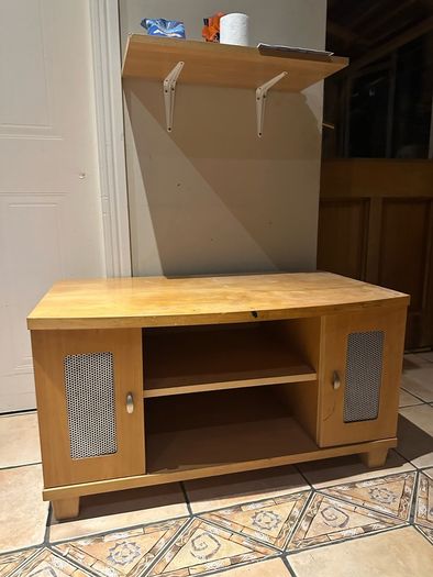 Wooden TV cabinet