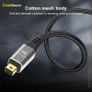 CableDeconn Premium 2M 8K@60Hz/4K@144Hz Mini DisplayPort (DP) v1.4 Male/Male Nylon Braided Gold Plated Cable (Brand New/Warranty) Image 3