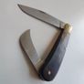 Vintage WW2 Era 1940 Swiss Army Farmers knife with Buffalo Horn Handle Image 2
