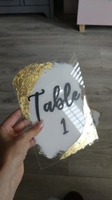 wedding table signs