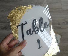 wedding table signs