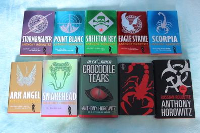 Alex Rider Book Series (Paperbacks + Two Hardbacks)
