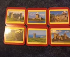 Vintage Coasters (Boxed) Irish Castles X 6  BNIB