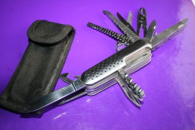 Multi Function Army Knife Tool Swiss Style 3,4"