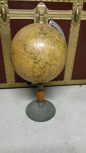 Rare, Large Vintage Globe Italian Paravia