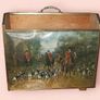 Vintage 'Hunting Scene' Magazine Rack Image 10
