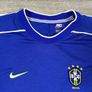 Genuine Vintage 1998 Nike Brazil Away Jersey Shirt Camiseta Brasil Mens XXL Image 5