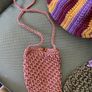 Handmade crochet macrame shoulder bags Image 5