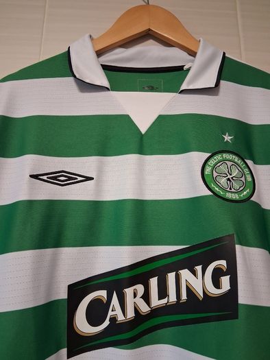 Celtic Jersey. Official Umbro Mens Home Jersey From Season 2004/2005. Authentic Original From The Time. Collect In Dublin Or Receive Via Post.