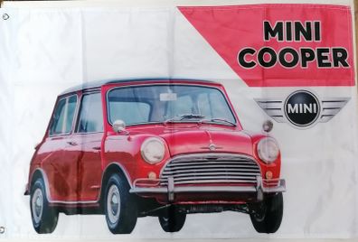 Mini cooper Flag (Red).