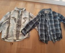 4 boys long sleeve shirts - Various sizes