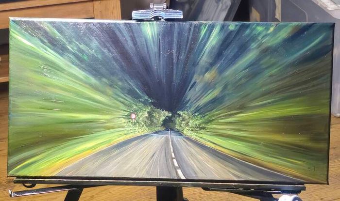 Original Oil Painting  - ' The way home '