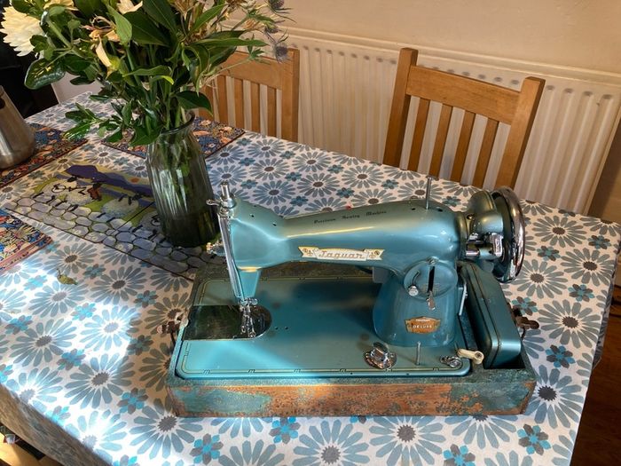 Vintage Jaguar Sewing machine