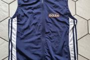Adidas vest retro vintage Gilet top adibreak shirt t-shirt poppers D176 Size M the Brand