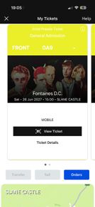 Fontaines DC Slane Saturday 26/06/2026
